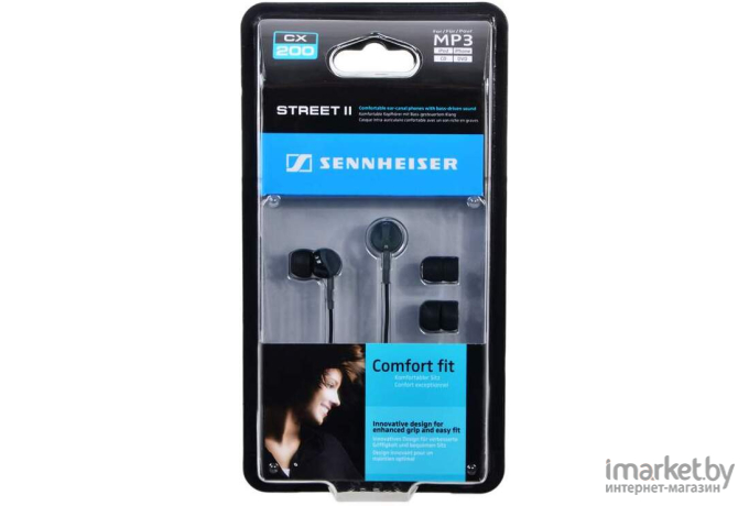 Наушники Sennheiser CX 200 Street II Черный