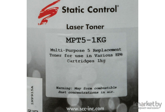 Тонер Static Control MPT5-1KG