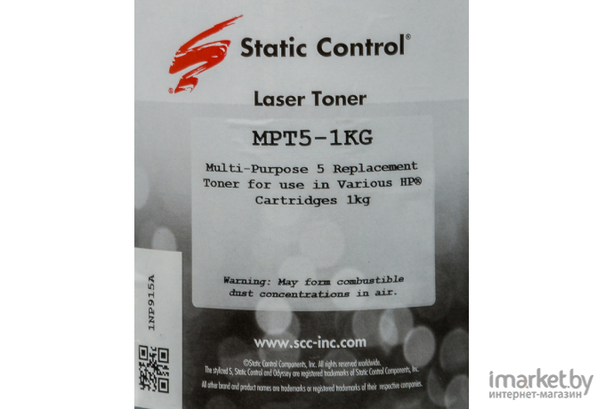 Тонер Static Control MPT5-1KG
