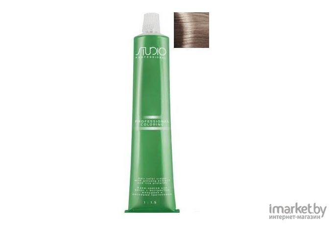 Крем-краска для волос Kapous Studio Professional с женьшенем и рисовыми протеинами 8.23 (светлый бежевый перламутровый блонд)