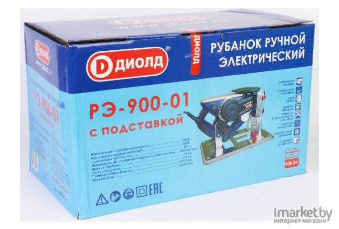 Электрорубанок Диолд РЭ-900-01 (10081071)