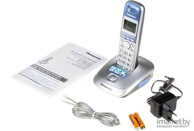 Радиотелефон DECT Panasonic KX-TG2511RUS Silver