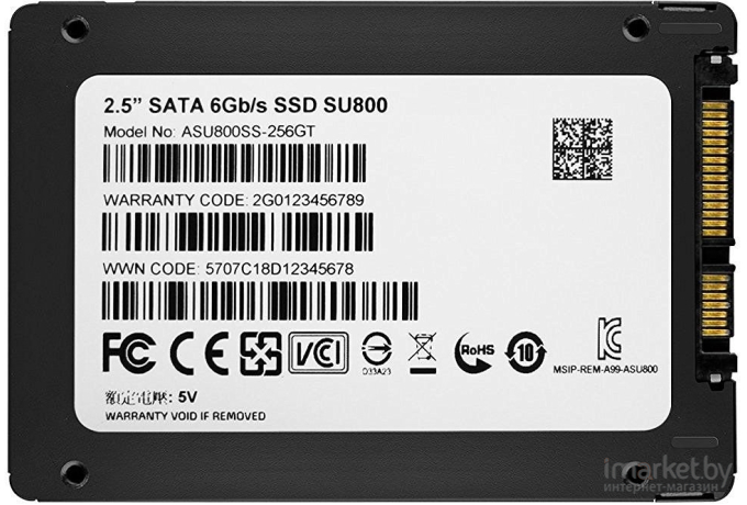 SSD диск A-data Ultimate SU800 256GB (ASU800SS-256GT-C)