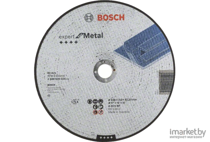 Отрезной круг Bosch 2.608.600.324