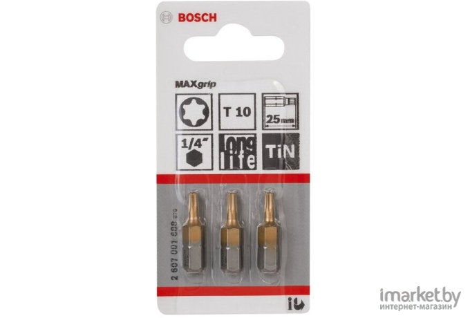 Набор бит Bosch 2607001688 (3 предмета)