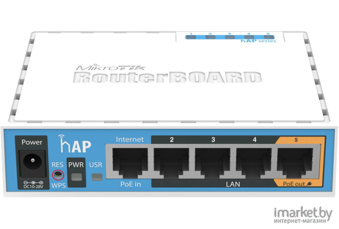 Беспроводной маршрутизатор Mikrotik hAP lite (RB952Ui-5ac2nD)