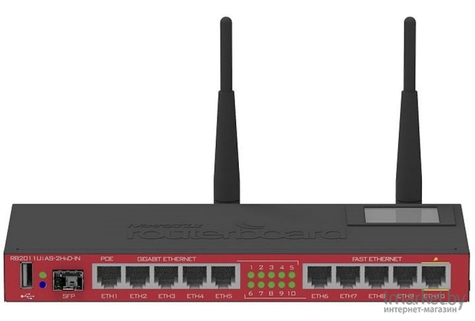 Беспроводной маршрутизатор Mikrotik RB2011UiAS-2HnD-IN