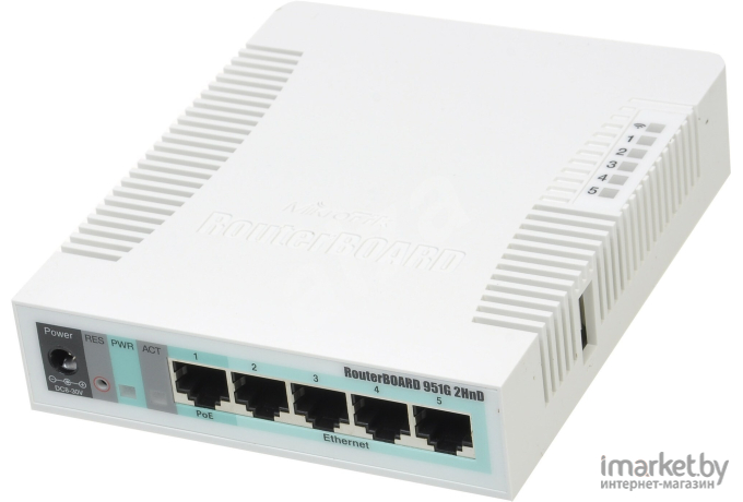 Беспроводной маршрутизатор Mikrotik RB951G-2HnD