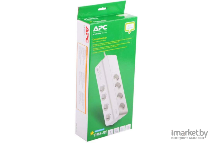 Сетевой фильтр APC Essential SurgeArrest PM8-RS