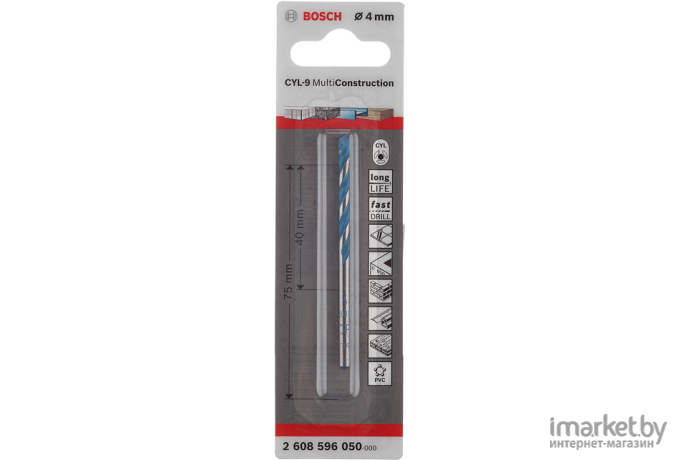 Сверло Bosch Multi Construction 2.608.596.050