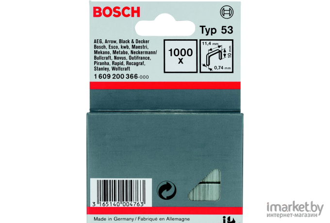 Скобы Bosch 1.609.200.366