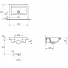 Умывальник Cersanit Como 50 (S-UM-COM50/1-w)