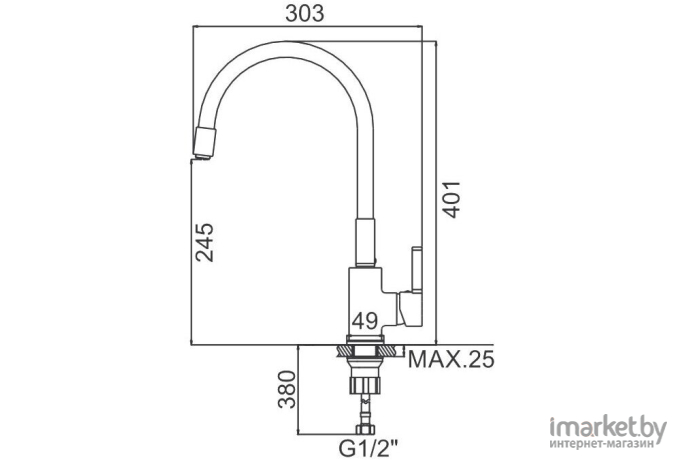 Смеситель Ledeme L4898-10