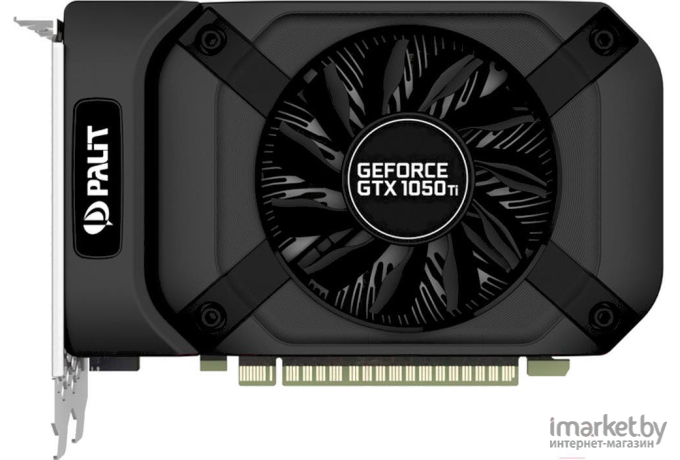 Видеокарта Palit GeForce GTX 1050 Ti StormX 4GB GDDR5 (NE5105T018G1-1070F)