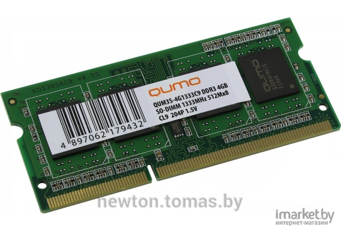 Оперативная память Qumo QUM3S-4G1600C11
