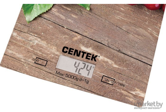 Кухонные весы Centek CT-2462 (вишня)