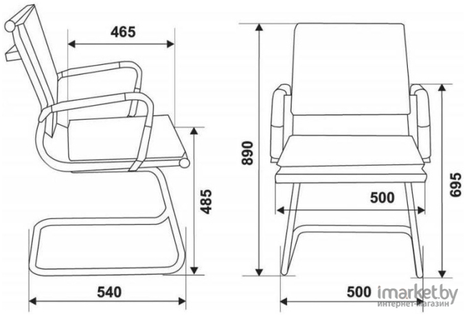 Офисное кресло Бюрократ CH-993-Low-V/BROWN коричневый [664074]