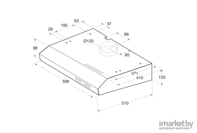 Вытяжка Indesit ISLK 66 LS X