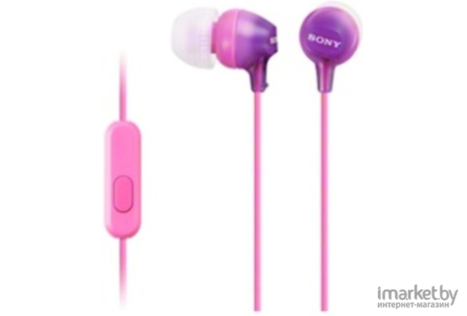 Наушники Sony MDR-EX15AP Violet [MDREX15APV.CE7]