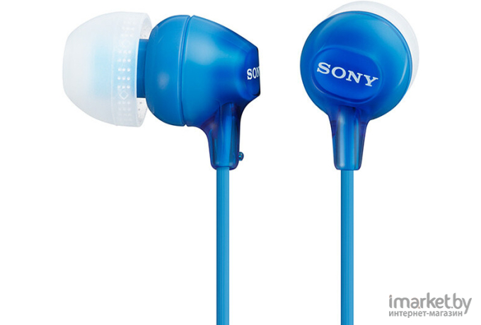 Наушники Sony MDR-EX15LP (голубой)