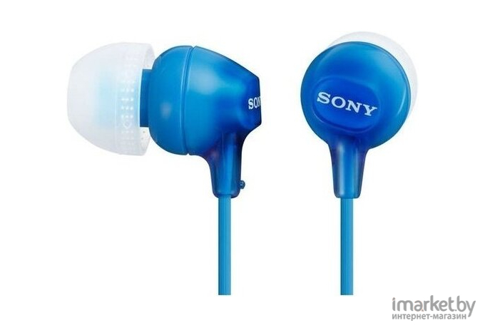 Наушники Sony MDR-EX15LP (голубой)