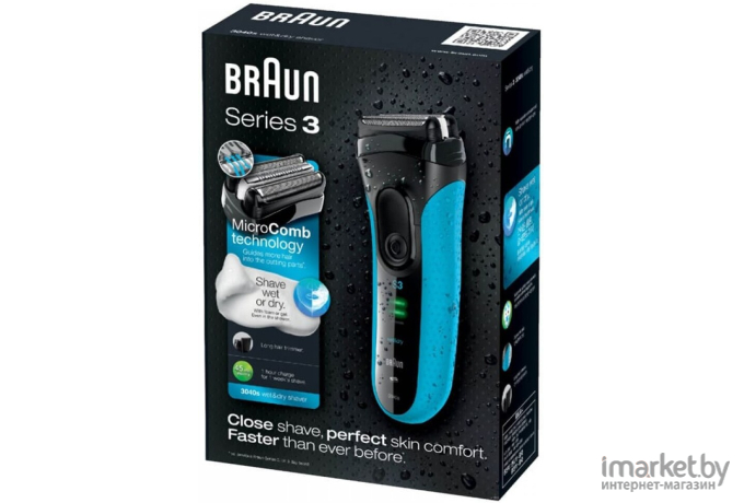 Электробритва Braun Series 3 3040s Wet&Dry