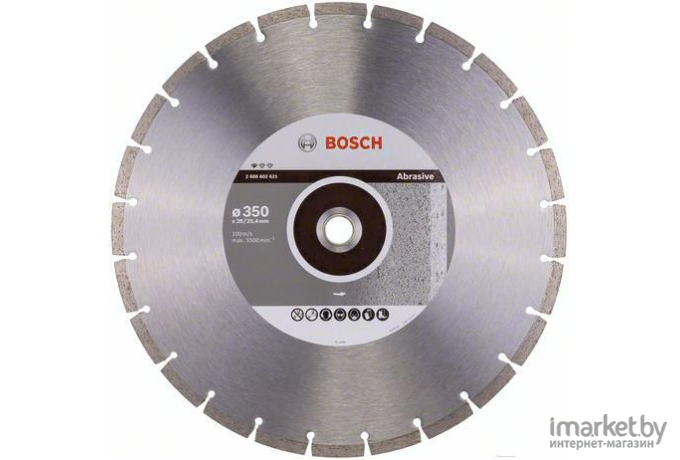 Оснастка для электроинструмента Bosch 350х20/25.4 мм Standard for Abrasive (2608602621)