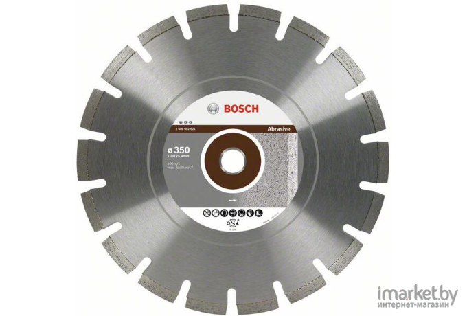 Оснастка для электроинструмента Bosch 350х20/25.4 мм Standard for Abrasive (2608602621)