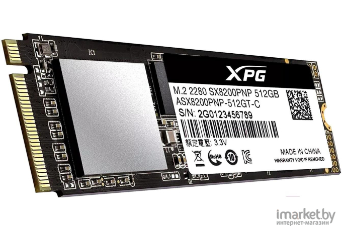 SSD A-DATA XPG SX8200 Pro 512GB (ASX8200PNP-512GT-C)