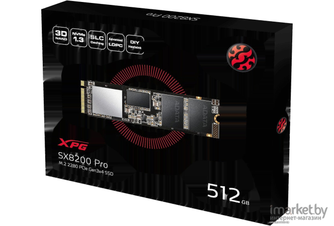 SSD A-DATA XPG SX8200 Pro 512GB (ASX8200PNP-512GT-C)