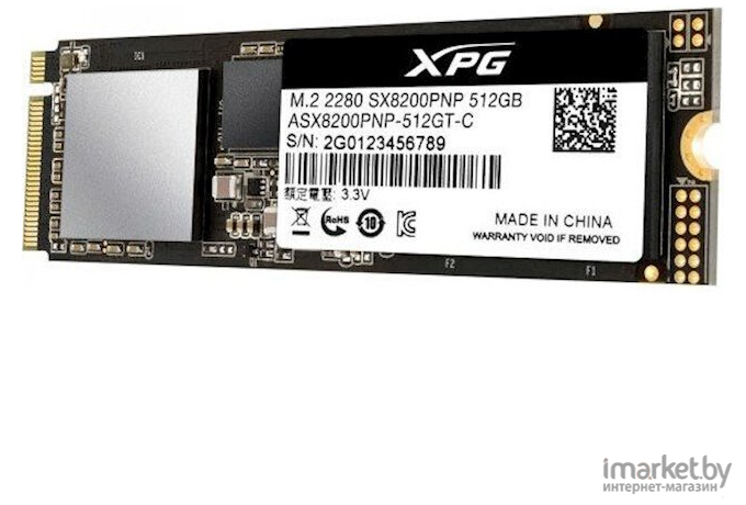 SSD A-DATA XPG SX8200 Pro 512GB (ASX8200PNP-512GT-C)