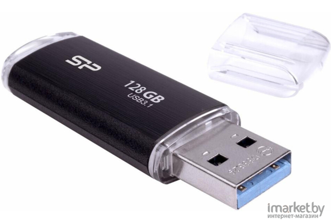 USB Flash Silicon-Power Blaze B02 128GB [SP128GBUF3B02V1K]