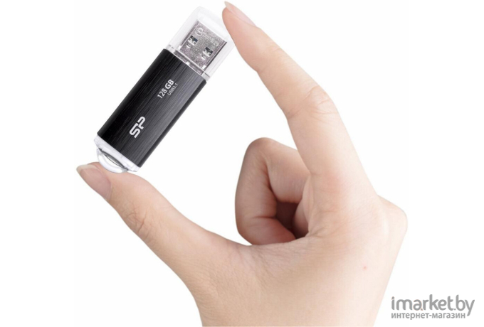 USB Flash Silicon-Power Blaze B02 128GB [SP128GBUF3B02V1K]