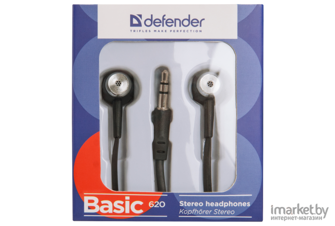 Наушники Defender Basic 620 (белый)