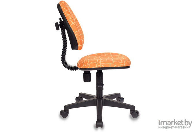 Офисное кресло Бюрократ KD-4/GIRAFFE жираф оранжевый [483186]