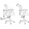 Офисное кресло Бюрократ CH-W797/ABSTRACT белый/рисунок [483041]