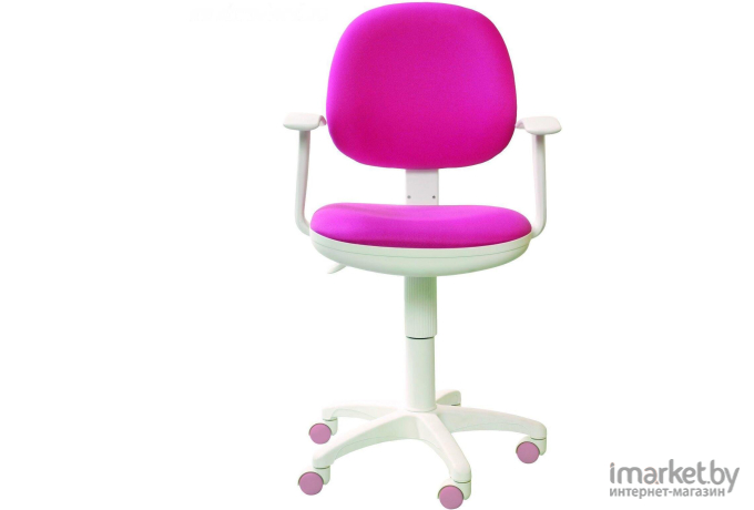 Офисное кресло Бюрократ CH-W356AXSN/15-55 белый/розовый [664128]