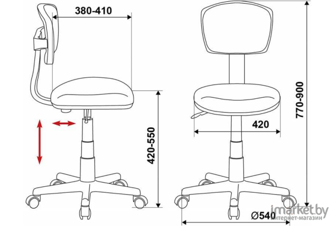 Офисное кресло Бюрократ CH-299/ABSTRACT абстракция черный/рисунок [483026]