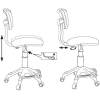 Офисное кресло Бюрократ CH-299-F/ABSTRACT абстракция черный/рисунок [1070240]