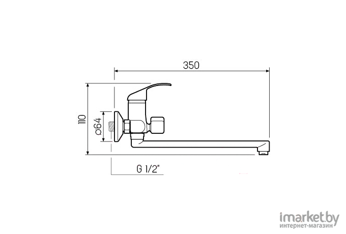 Смеситель РМС SL128-006E