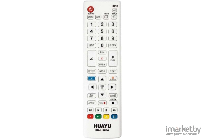 Универсальный пульт ДУ Huayu RM-L1162 для LG universal