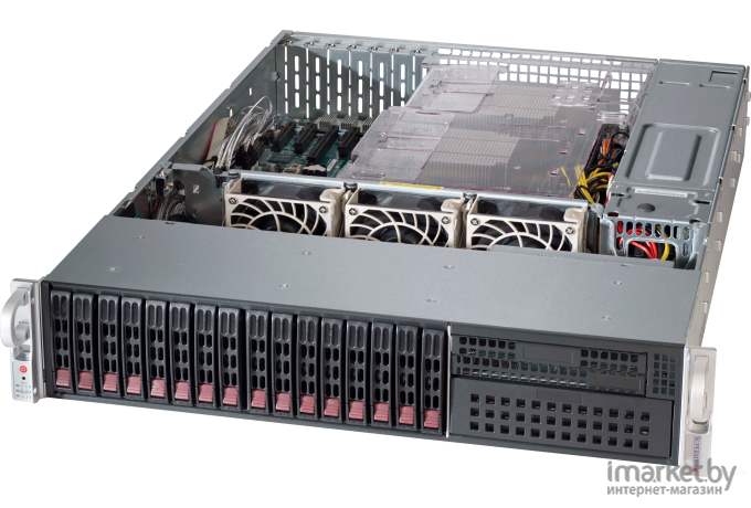 Корпус Supermicro SuperChassis CSE-826BE1C4-R1K23LPB