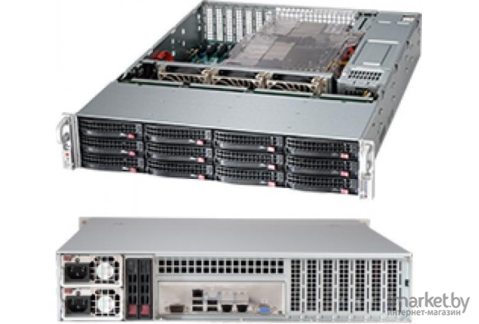 Корпус Supermicro SuperChassis CSE-826BE1C4-R1K23LPB