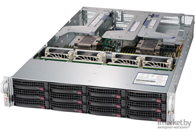 Корпус Supermicro SuperChassis CSE-826BE1C4-R1K23LPB