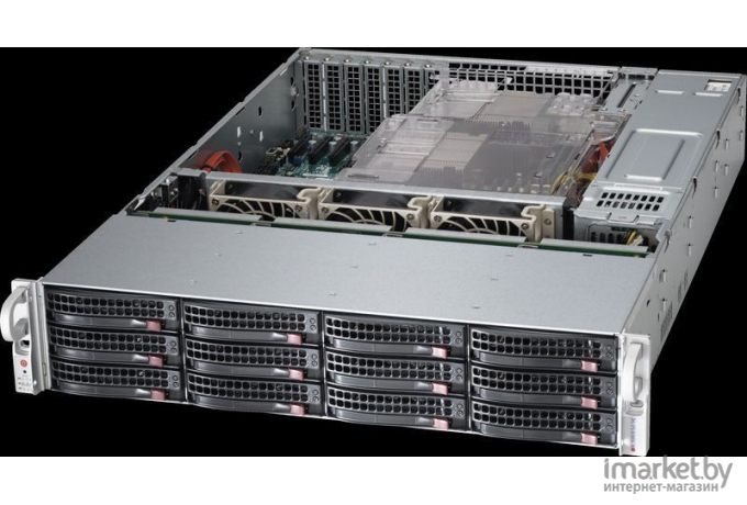 Корпус Supermicro SuperChassis CSE-826BE1C4-R1K23LPB