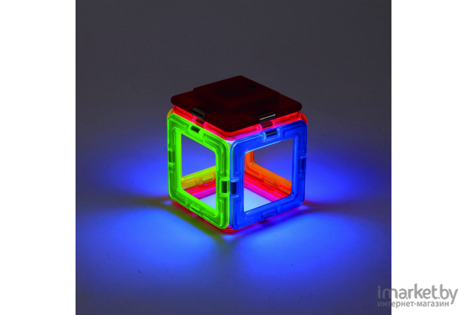 Конструктор магнитный Magformers Neon LED Set / 709007 (31эл)