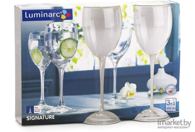 Набор бокалов для вина Luminarc Signature J9755 (3шт)