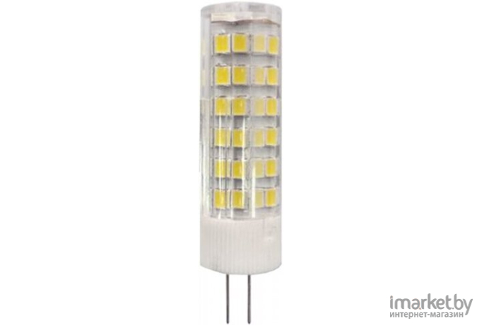 Лампочка ЭРА LED smd JC-7w-220V-corn ceramics-827-G4 (Б0027859)