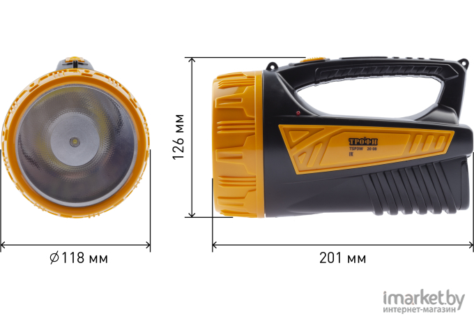 Фонарь Трофи TSP3W / C0045554