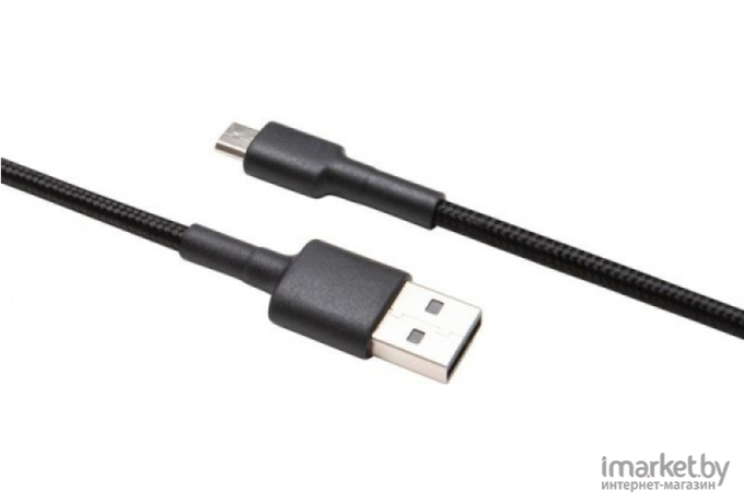 Кабель Xiaomi Mi Type-C Braided Cable / SJV4109GL (черный)